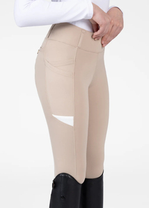Pantalons d'équitation pour enfants REEDS, coupe ajustée, respirants, tissu extensible en spandex, jodhpurs durables pour l'entraînement et la compétition équestre - Product Image 6