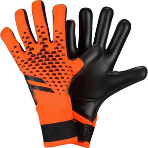 Durable Football Goalkeeper <b>Gloves</b> Thick <b>Latex</b> Non Slip Wear Resistant Finger Save Training Match <b>Gloves</b> OEM Customized Sports - Product Image 5