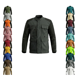 100% High Quality Textile Motorcycle Jacket with Multiple Pockets Zipper Closure Durable Weather-Resistant Outerwear Moto Jacket - Product Image 1