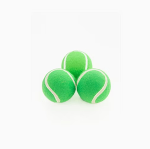 Tennis <b>Balls</b> Green Felt Durable for Entertainment Practice - Product Image 1