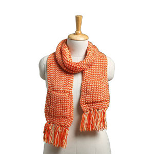 Bufanda Tejida Unisex de Longitud Personalizable - Bufanda de Invierno a Medida - Calentador de Cuello Suave y Cálido con Logotipo Personalizado - Product Image 1