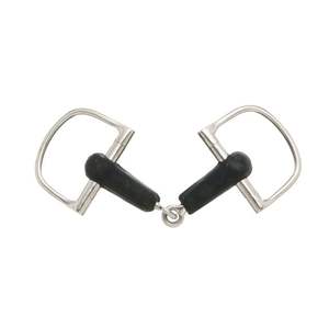 Bocado de goma con anillo en D para caballo, tamaño personalizado, el más vendido a precio económico, 2026 OEM, bocado western para caballo - Product Image 1