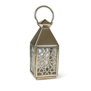 Farol Colgante de Latón de Estilo Marroquí Hecho a Mano con Acabado Dorado Antiguo, Portavelas de Metal de Alta Calidad al Mejor Precio - Product Image 5