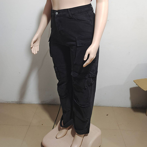 Pantalones vaqueros de cintura alta para mujer, ajustados, informales, gruesos, transpirables, de invierno, nueva llegada. - Product Image 4