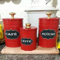 Bocaux de cuisine haut de gamme avec une construction métallique robuste, une finition raffinée et des performances de rangement fiables pour un usage quotidien