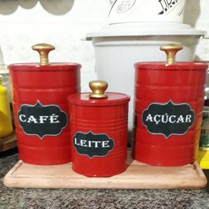 Bocaux de cuisine haut de gamme avec une construction métallique robuste, une finition raffinée et des performances de rangement fiables pour un usage quotidien - Product Image 6
