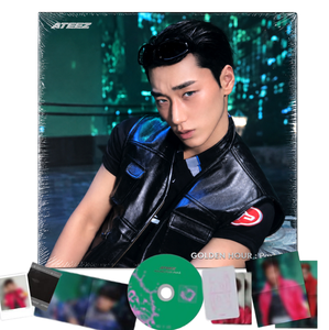 ATEEZ GOLDEN HOUR Part.5 Álbum Digipack [Versión SAN] Cubierta para CD, Photocard, Folleto, Póster, Foto Instantánea (Bad) Música K-Pop Coreana - Product Image 3
