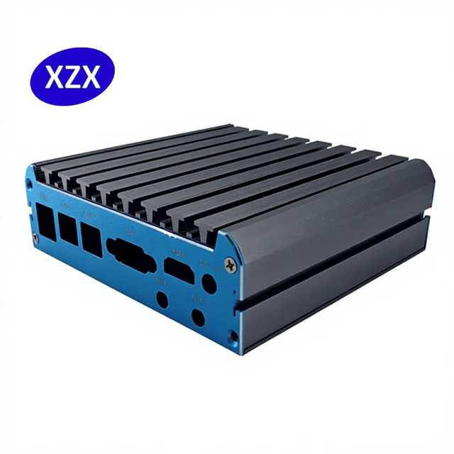 Mini PC Server case Office Industrial Control Aluminum Heat-dissipating Profile Small Form-factor Chassis Compatible 10x10