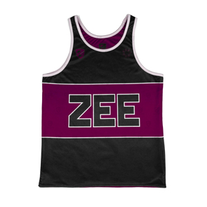 Camiseta de Baloncesto sin Mangas, Transpirable, Divertida, Colorida, con Diseño de Equipo Personalizado, Reversible, con Logotipo Frontal - Product Image 3