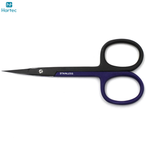 Ergonomic Color Durable Stainless Steel Manicure Tool for Nail Grooming and Beauty Care High-Quality Precision <b>Cuticle</b> <b>Scissors</b> - Product Image 3