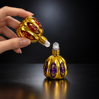 Flacon d'huile essentielle de type bille de 20 ml, réutilisable, procédé d'électrodéposition pour flacons d'huile essentielle vides