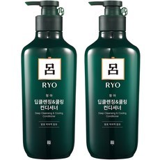 Acondicionador refrescante de limpieza profunda para hombre Ryeo Cheong-A, 550 ml, paquete de 2 - Product Image 1