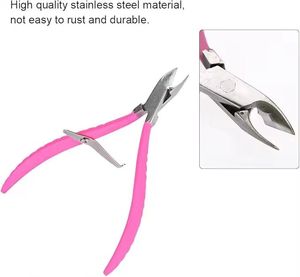 Pro Grade <b>Cuticle</b> Care Nipper Nail Edge Trimmer Stainless Steel Clean Cut Manicure <b>Tool</b> And Custom Logo - Product Image 2