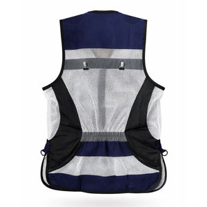 Gilet de tir personnalisé pour le tir au pigeon en argile, respirant, avec dos en maille, épaulettes rembourrées, poches pour cartouches, léger, pour la chasse - Product Image 6