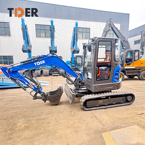Escavadeira Mini Hidráulica TCE40 de 4 Toneladas da Marca Chinesa TDER com Controles Piloto e Motor Kubota - Product Image 2