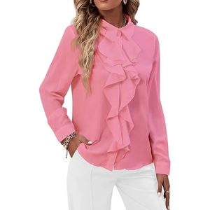 Chemises habillées pour femmes à manches longues, nouvelles chemises habillées professionnelles, vêtements de travail formels, chemises habillées élégantes pour femmes - Product Image 6