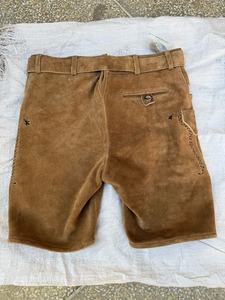 Pantalones Cortos de Cuero Estilo Bávaro Bordados para Hombre, Lederhosen hasta la Rodilla para Primavera - Product Image 4