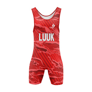 Custom Wrestling <b>Singlet</b> Premium Quality Sublimated Compression Fit Breathable Team Uniform OEM ODM Wholesale Manufacturer - Product Image 4