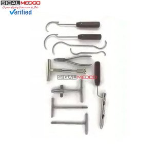 ชุดเครื่องมือผ่าตัดกระดูกและข้อ SIGAL MEDCO ตัวรัดลวดสแตนเลสแบบใช้มือ พร้อมที่ร้อยลวด 10 ชิ้น คุณภาพพรีเมียม ได้รับมาตรฐาน CE - Product Image 6
