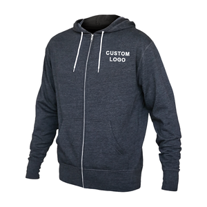 Veste décontractée automne-hiver pour homme, sweat à capuche zippé avec poches, 100 % coton, imprimé numérique, polaire brodé, vêtement de sport - Product Image 5