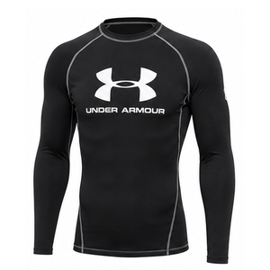 Camiseta Deportiva de Compresión para Hombre, Manga Larga, con Logotipo Frontal, Talla Personalizada, Cómoda, Fabricada en Pakistán, Gran Venta - Product Image 1
