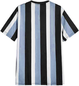 Haut d'été à manches courtes col rond décontracté imprimé coupe ample en mélange coton et fibre de bambou respirant écologique vente en gros - Product Image 5