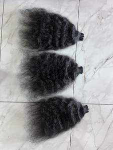 Extensiones de cabello humano Remy de doble trama, recién llegadas, 20-30 pulgadas, cuerpo ondulado, cutícula India cruda, alineada con tacto suave - Product Image 5