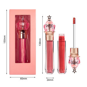 Lápiz Labial en Tubo con Forma de Estrella de Cinco Puntas, Altamente Pigmentado, Hidratante, de Larga Duración, con Acabado Brillante o Mate, Forma Única - Product Image 6