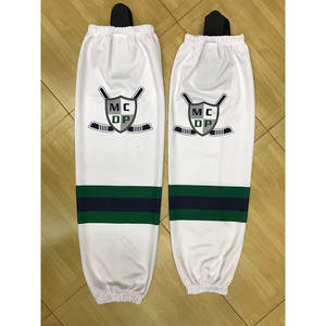 White Crew Soccer <b>Socks</b> Standard Compression Breathable Knitted Color Block Summer Cuff Logo for Adults Football <b>Running</b> - Product Image 2