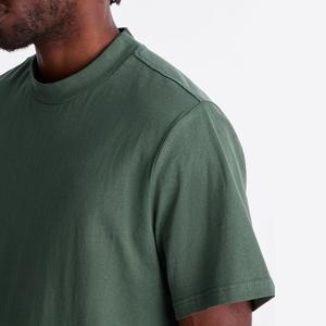 T-shirts en coton personnalisés de haute qualité pour hommes, style décontracté, manches courtes, col rond, teinture unie, vierges, surdimensionnés, impression de logo, en promotion - Product Image 3