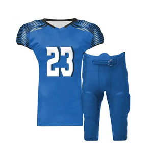 ชุดยูนิฟอร์มอเมริกันฟุตบอลชาย ดีไซน์เฉพาะปี 2026 น้ำหนักเบา ผลิตจากผ้าโพลีเอสเตอร์ 100% ราคาประหยัด - Product Image 3
