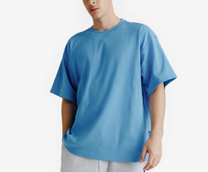 Men's Short Sleeve T-<b>Shirt</b> Oversized Loose 240 GSM 100% Cotton High Quality High Street <b>Y2K</b> Design Summer Breathable - Product Image 4
