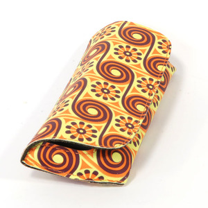 Retro Print <b>Soft</b> Eyeglasses <b>Case</b> flip cover Rectangle Eyeglasses <b>case</b> - Product Image 3