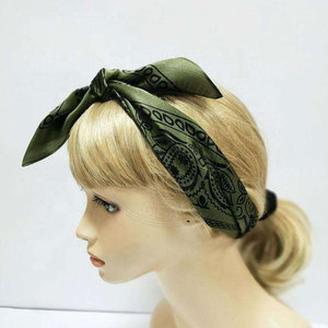 Silk Scarf Fashion <b>Print</b> Pattern For Everyday Casual <b>Office</b> And Travel Clothing Silk Scarf - Product Image 3
