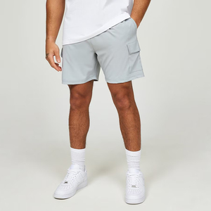 Ensemble décontracté d'été personnalisé pour homme : T-shirt à manches courtes et short amples, 100 % coton, séchage rapide, haut de gamme - Product Image 4