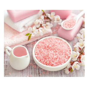 Sal de Roca Comestible Natural Rosa Claro del Himalaya, Granos Refinados, Ideal para Cocinar y como Sal de Mesa, Sal Fina Rosa Oscura del Himalaya - Product Image 1