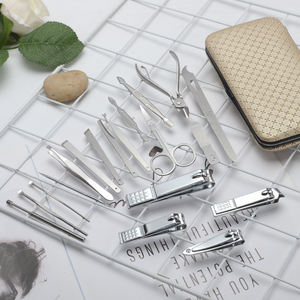 Top Selling Manicure <b>Pedicure</b> <b>Set</b> High Quality Custom Made Stainless Steel Lightweight Manicure Kit With Customized Packaging - Product Image 1