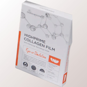 Patchs pour les yeux coréens K-Beauty Dermarssance High Prime Collagen Film Eye Or Smile Line 5 pièces Fabriqués en Corée - Product Image 5