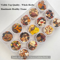 Mélanges d'herbes pour thé portable |   Tisane chinoise artisanale en boîte métallique, unisexe, aux fruits mélangés et aux herbes naturelles |   Boîte/Formule personnalisée