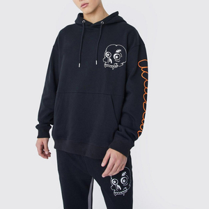 Wholesale <b>Professional</b> <b>Light</b> Weight Men Printed Fleece Tracksuit Sale Hoodie Sweatpants Jogger Sets Cargo Solid Plus Size Winter - Product Image 6