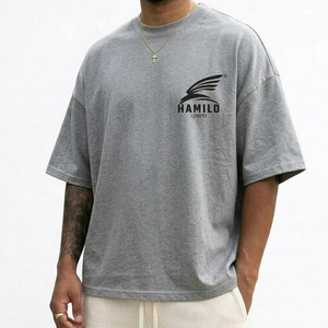 T-shirts de sport pour hommes au design tendance avec logo personnalisé en gros, 100% coton, séchage rapide, coupe classique, au meilleur prix - Product Image 6