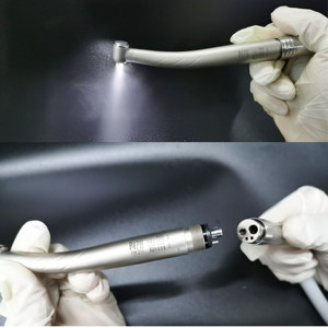 Dispositivo médico profesional con turbina LED de alta velocidad piezas de mano dentales venta directa de fábrica material metálico - Product Image 6