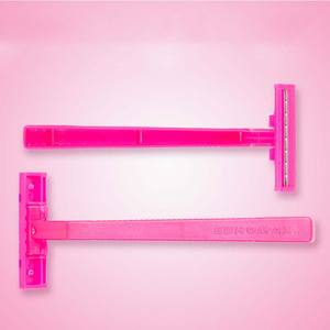 Maquinilla de afeitar desechable de acero inoxidable con doble hoja para hombre, cara y Bikini, soporte de seguridad para afeitado de axilas, doble filo para uso masculino - Product Image 4