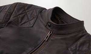 Chaqueta de Cuero para Hombre, Duradera y a la Moda, Estilo Motero, Proveedor Mayorista, MOQ Bajo, Hecha en Pakistán - Product Image 6