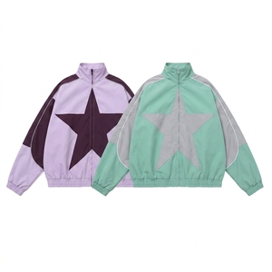 High Quality Custom Logo <b>Men's</b> Lightweight <b>Jackets</b> Outdoor Coat Male stitching Color Casual <b>Running</b> Windbreaker <b>Jacket</b> for <b>Man</b> - Product Image 6