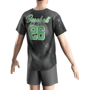 Top Selling Cheap Price Breathable Baseball Jersey Plus Size Light <b>Weight</b> Unisex Jersey Latest Design <b>for</b> Online <b>Sale</b> - Product Image 2
