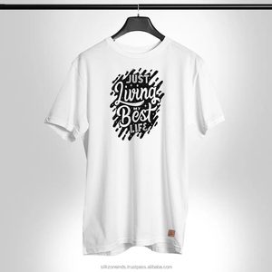 Streetwear d'été personnalisé SilkZone T-shirts pour hommes Short respirant de haute qualité en polyester/coton sérigraphié OEM - Product Image 3