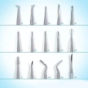 Ametrine Surgical Premium CE Certified Class I Ergonomic Root <b>Elevator</b> Set 13 Pcs Luxating Periotome Apical Molt Osteotome Root - Product Image 4