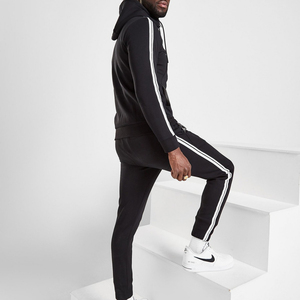 Nouvel Arrivage Haute Qualité Survêtement de Football Unisexe en Polaire Technique Zippé Uni avec Logo pour Hommes, incluant Sweat à Capuche et Pantalon de Jogging - Product Image 2