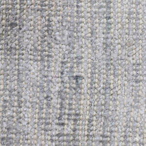 DECORDEC Tapis épais moderne en laine texturée gris clair ivoire, antidérapant, écologique, pour salon, hôtel, villa - Product Image 3